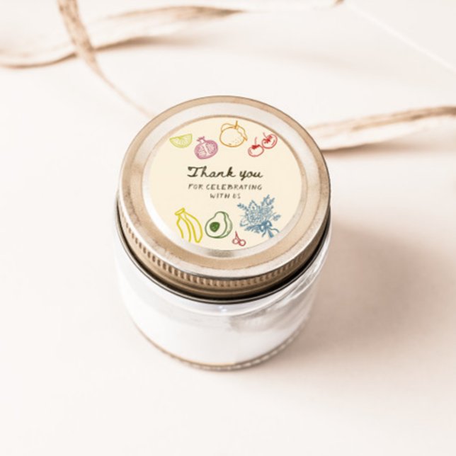 Neu aus dem Markt gezogene Hand Vielen Dank Runder Aufkleber (Von Creator hochgeladen)