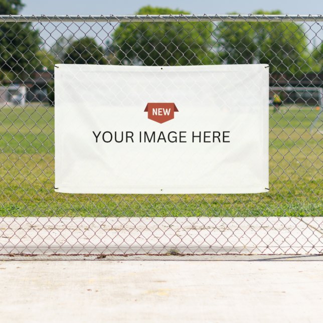 NEU! Banner - 3' x 5' - Außenbanner mit Metallrahm (Insitu)