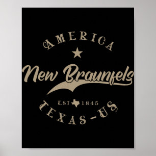 Neu-Braunfels Tx Texas Poster