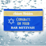 NEU! Custom Bar Mitzvah Banner<br><div class="desc">Bar Mitzvah Party-Banner</div>