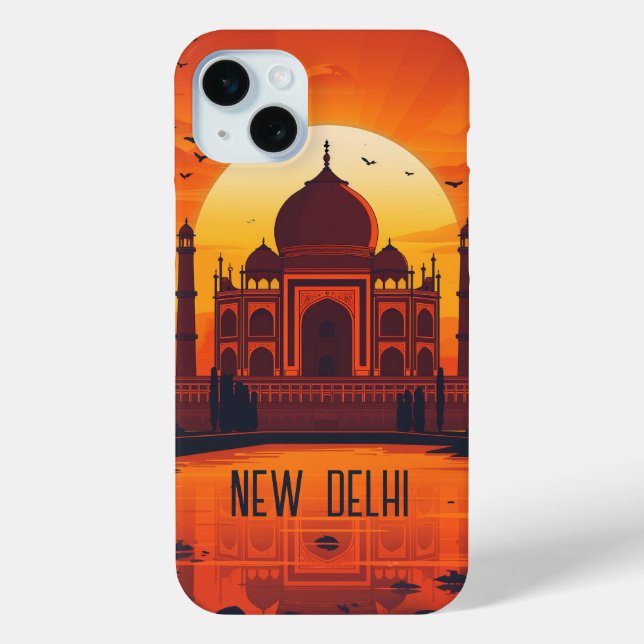 Neu Delhi Case-Mate iPhone Hülle (Rückseite)
