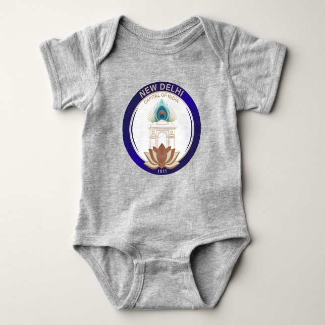Neu-Delhi Indien Baby Strampler (Vorderseite)