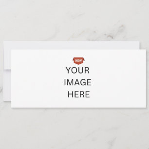 NEU! Einladung - 4" x 9,25" - kundenspezifisch