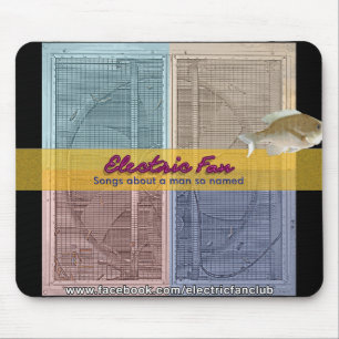 NEU! Elektrischer Ventilator Mousepad mit Fischen!