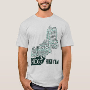 Neu-England 67 gewanderter T - Shirt