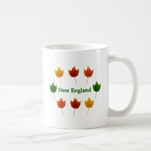 Neu-England Herbstlaub Kaffeetasse