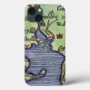 NEU-ENGLAND KARTE 1677 Case-Mate iPhone HÜLLE