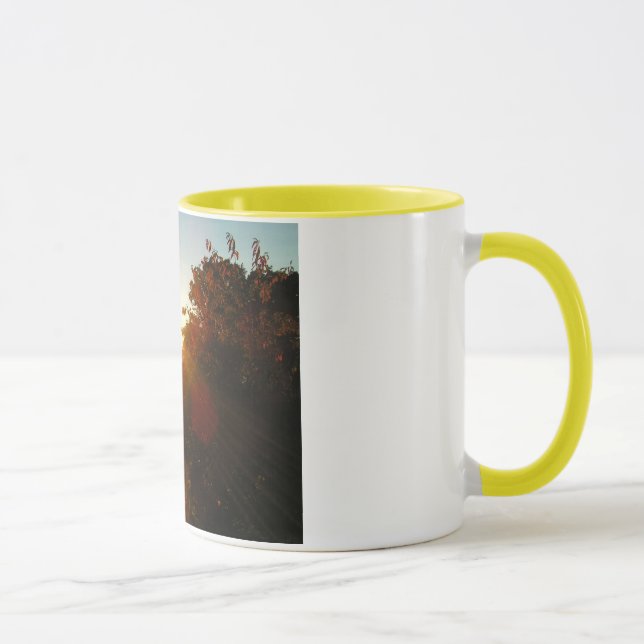 Neu-England Sonnenaufgang-Tasse Tasse (Rechts)