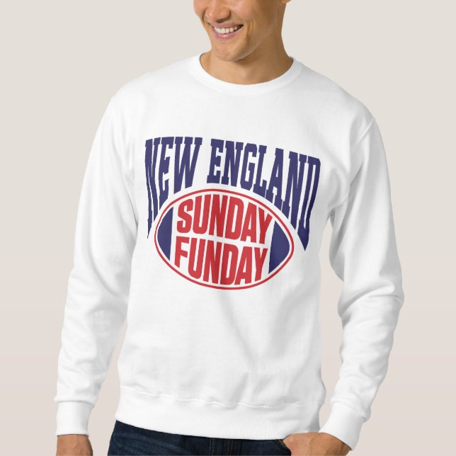 Neu-England Sonntag Funday Sweatshirt (Vorderseite)