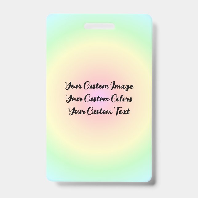 Neu entwerfen aus Scratch - Design Ausweis (Vorderseite)