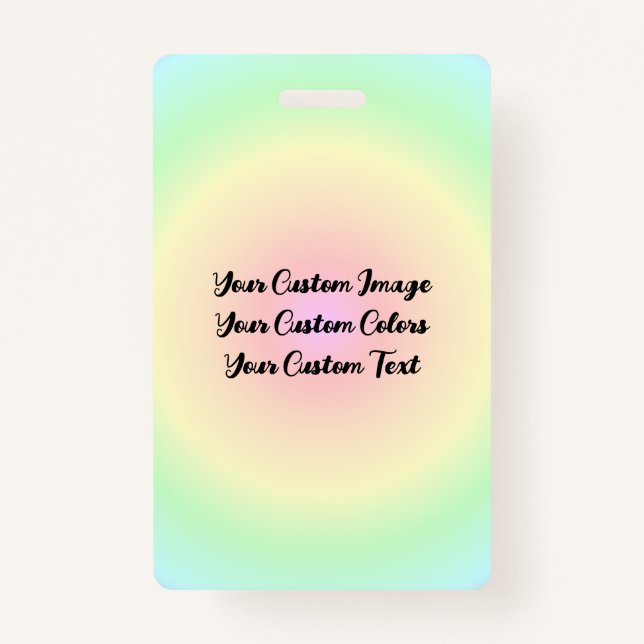 Neu entwerfen aus Scratch - Design Ausweis (Vorderseite)