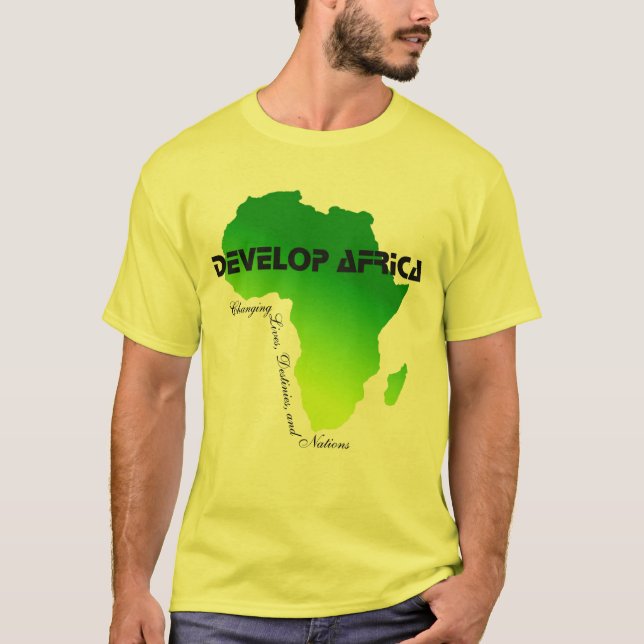 Neu entwickeln Sie Afrika-T - Shirt (Vorderseite)