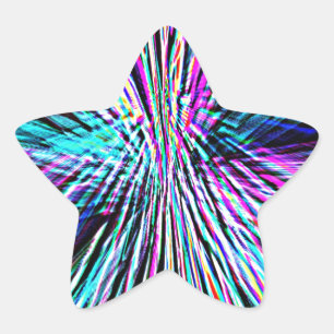 Neu erstellte Supernova durch Robert S. Lee Stern-Aufkleber