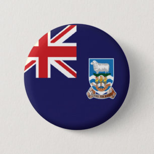 NEU! - FALKLAND INSELN BUTTON RÜCKKEHR ABZEICHEN