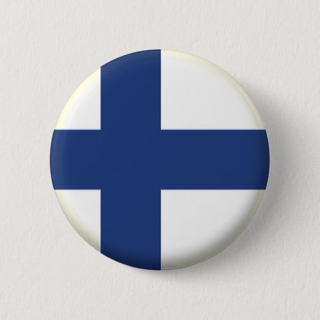NEU! - FINNLAND-BUTTON-ABZEICHEN BUTTON (Vorderseite)