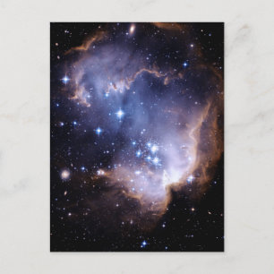Neu formende Sterne Postkarte