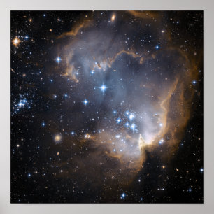 Neu geformte Sterne Poster