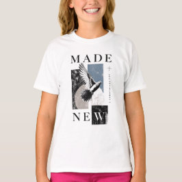 Neu gemacht 2 Korinther 5:17 Brutalist Tauben-Tauf T-Shirt