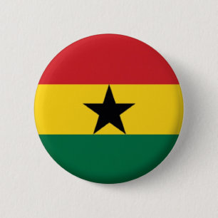NEU! - GHANA BUTTON BACK ABZEICHEN