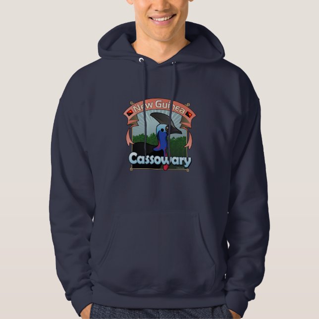 Neu-Guinea Cassowary Hoodie (Vorderseite)
