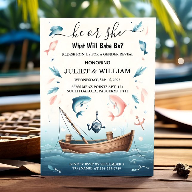 Neu-Haken Köder Fisch Fisch Fisch Fisch Fisch Fisc Einladung (Von Creator hochgeladen)