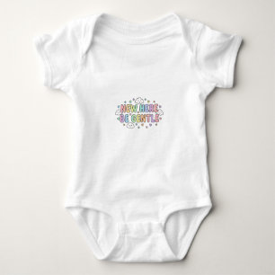 Neu Hier Sei Sanft Kinder-T-Shirt – Süßes Baby-T-S Baby Strampler