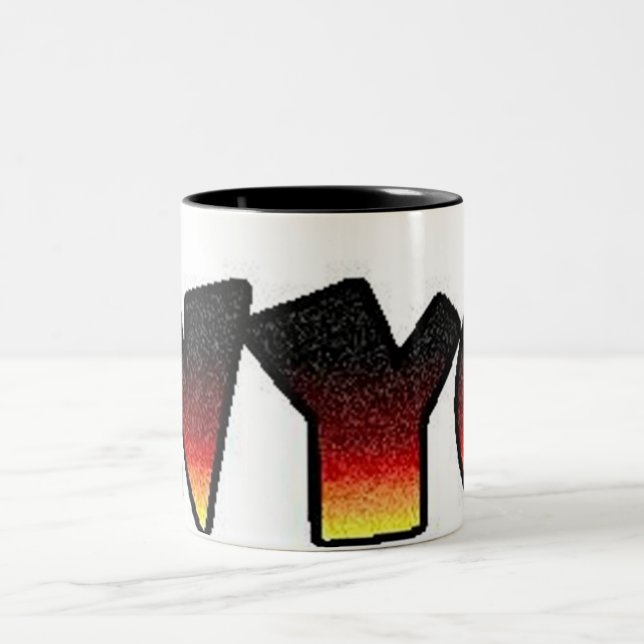 neu Ihre Stadtschale Zweifarbige Tasse (Mittel)