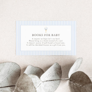 Neu im Club Golf Blau Bücher für Baby Begleitkarte