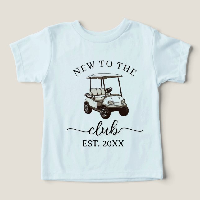 neu im Club  Golf Thema  (Design Vorderseite)
