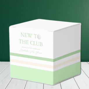 Neu im Club Vornehme Babyparty Geschenkschachtel
