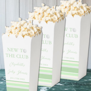 Neu im Club: Vornehme Babyparty Geschenkschachtel
