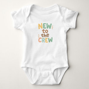 Neu im Crew Baby Bodysuit Design Strampler