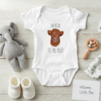 Neu im Herd Highland Kuh Calf Baby
