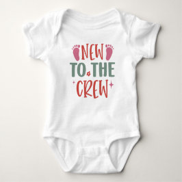 Neu in der Crew - Baby Boy Bodysuit Baby Strampler