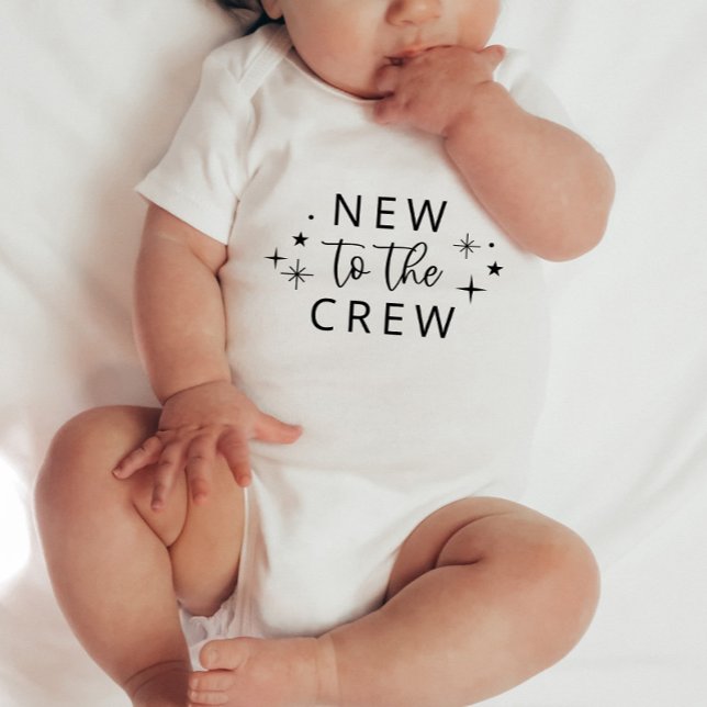 Neu in der Crew Baby Strampler (Von Creator hochgeladen)
