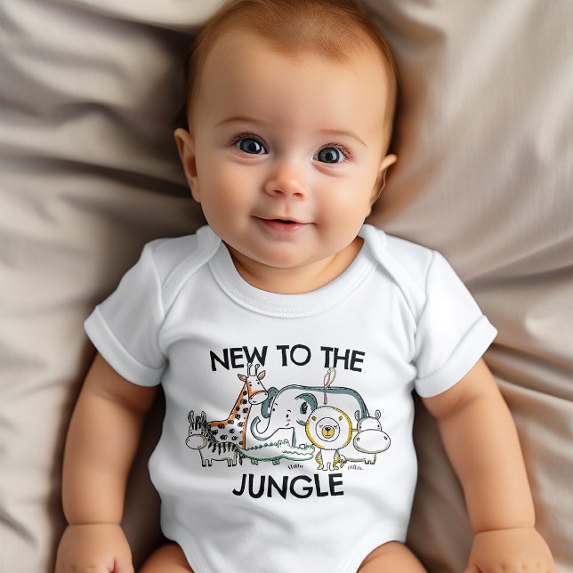 Neu in der Jungle Safari Themed Baby Strampler (Von Creator hochgeladen)