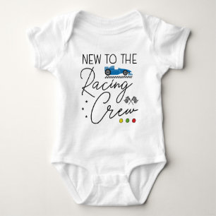 Neu in der Racing Crew - Racer Baby Strampler