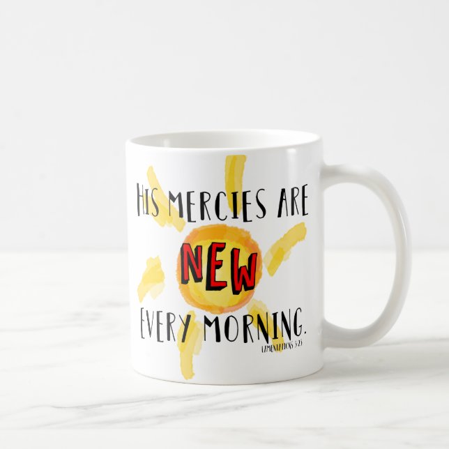 Neu jeden Morgen Kaffeetasse (Rechts)