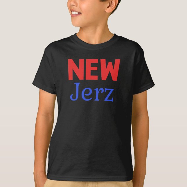 Neu Jerz New Jersey T-Shirt (Vorderseite)