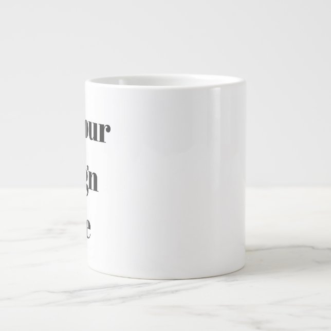 neu Jumbo-Tasse (Vorderseite)