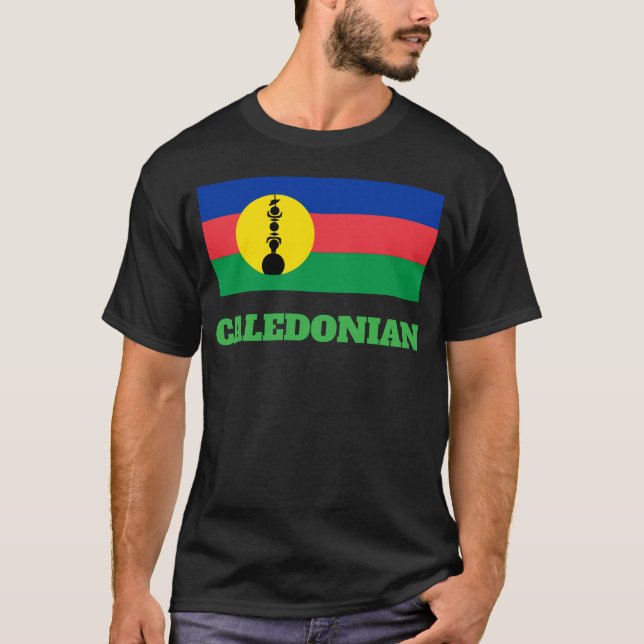 neu kaledonien flagge T-Shirt (Vorderseite)