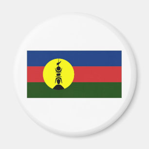 Neu-Kaledonien Kanaky Einheimisch-Flagge Magnet