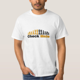 NEU! Karo Mate - Schach-T - Shirt