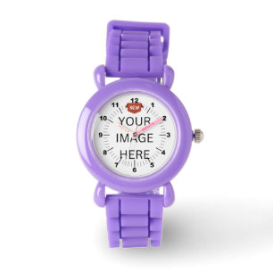 NEU! Kinderuhr mit rotem Glitzerarmband Armbanduhr
