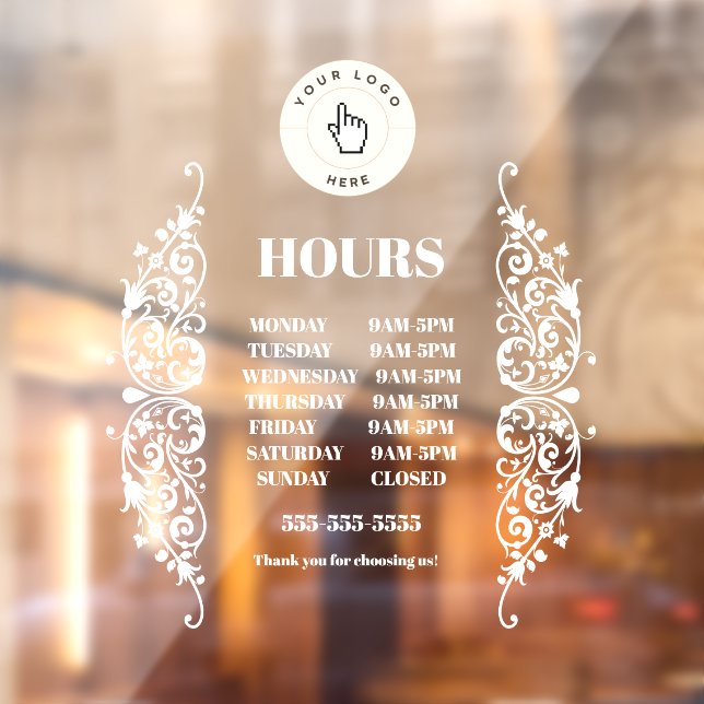 NEU! Lagerzeit - 12x12 Rechteck - Benutzerdefinier Fensteraufkleber (Blatt 2)