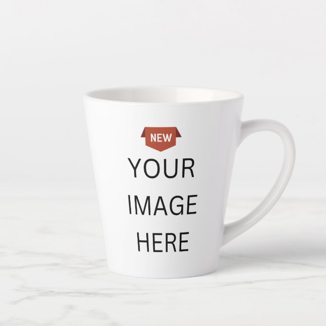 NEU! Latte Tasse - Klein 12oz - kundenspezifisch (Rechts)
