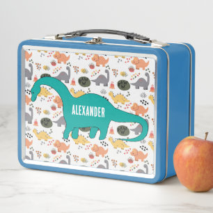 NEU! Lunchbox - Dinosaurier (Name hinzufügen) Meta
