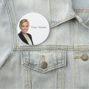 NEU! Name Tag - 3" Runde Namensschild