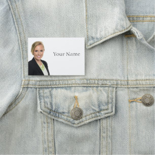 NEU! Name Tag - 3" x 2" Rechteck Namensschild