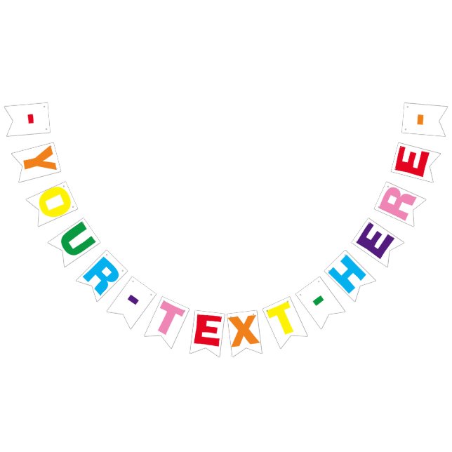 NEU! Party Banner Bunting - 16 Flaggen und String (Alle)